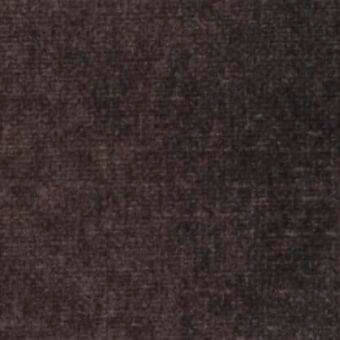 Brown woven fabric sample, n85 Constantini Pietro collection, exhibiting mottled texture and tonal variations with a dense, compact pile.